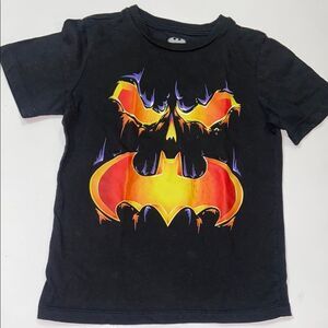 4/$30 Batman Black T-Shirt with Batman Graphic Kids Size S-6/7